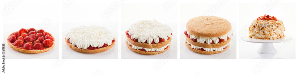 Erdbeertorte backen Erdbeertorte backen