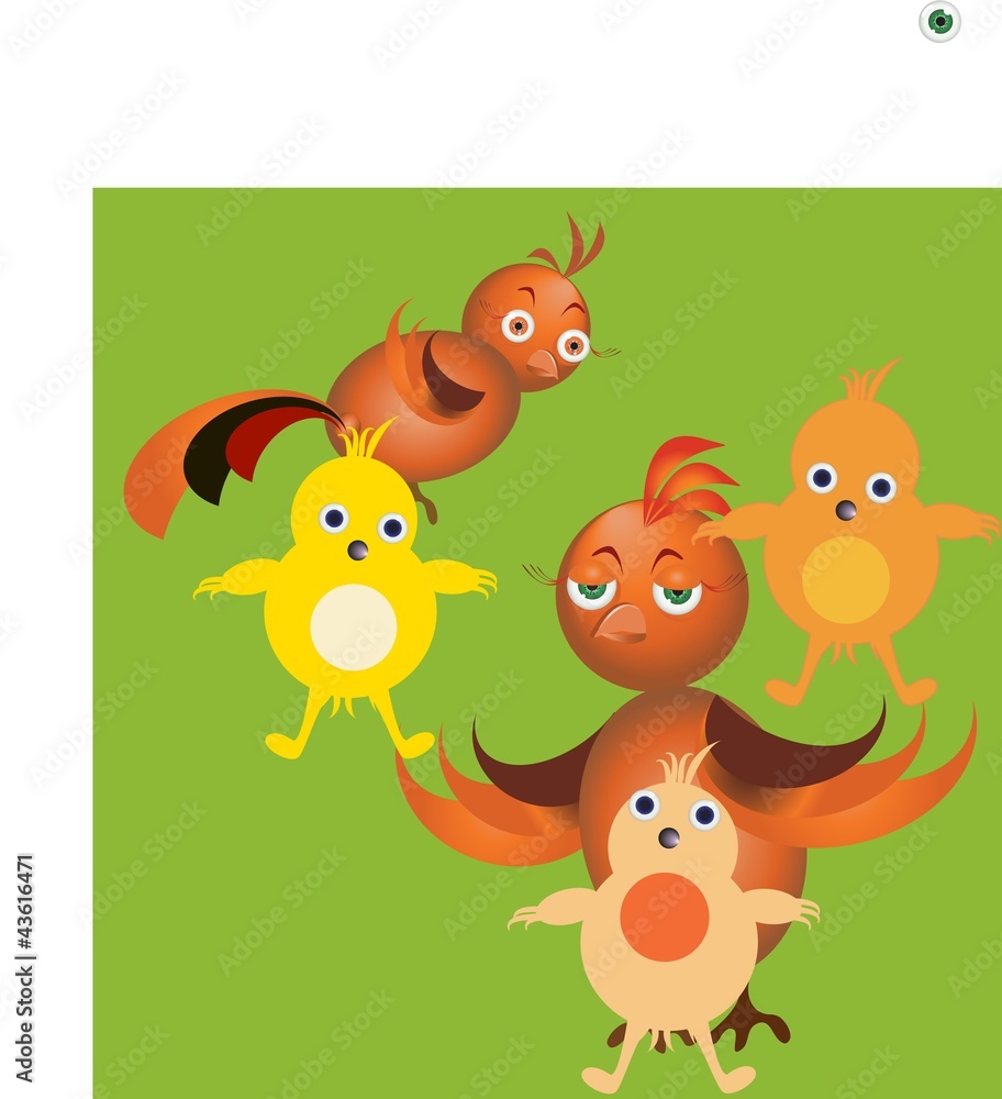 chicken family chicken family