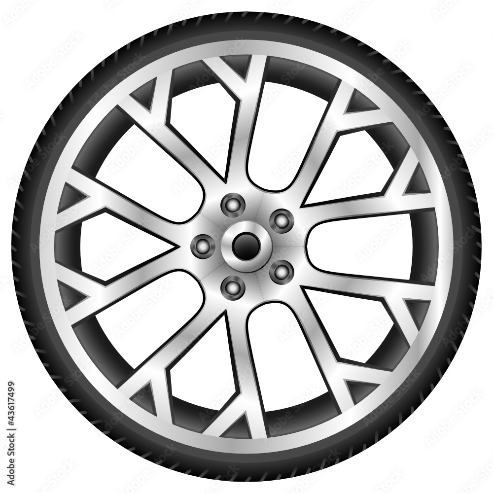 Obraz premium Alufelge Juli 2012