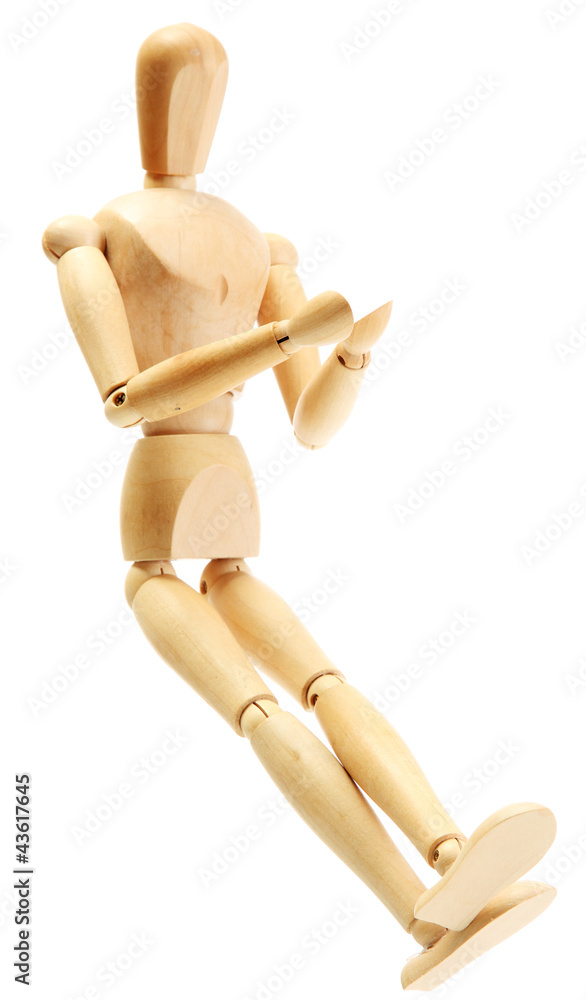 wooden mannequin isolated on white wooden mannequin isolated on white