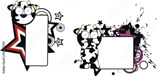 funny cow cartoon copyspace6