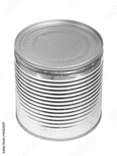 Food can isolated