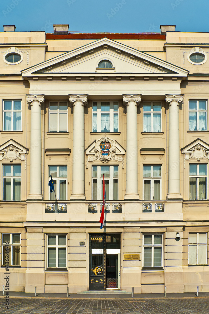 Obraz premium Kroatien Parlament Sabor