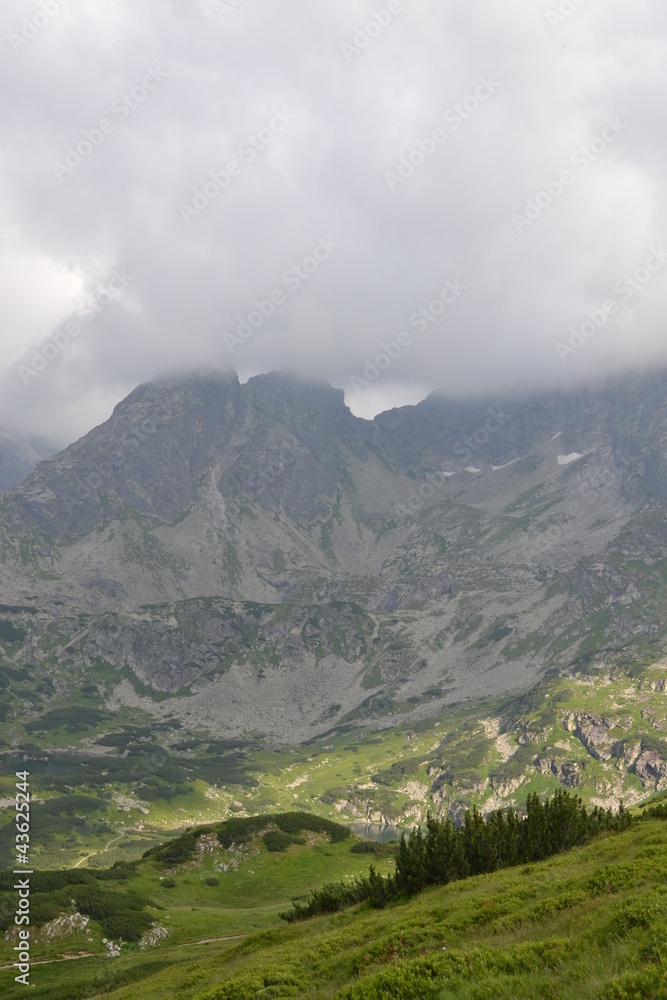 Naklejka premium the Tatra Mountains
