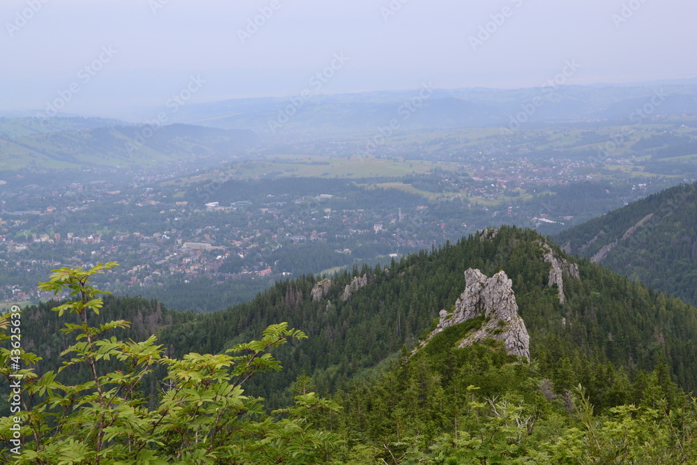 Naklejka premium the Tatra Mountains