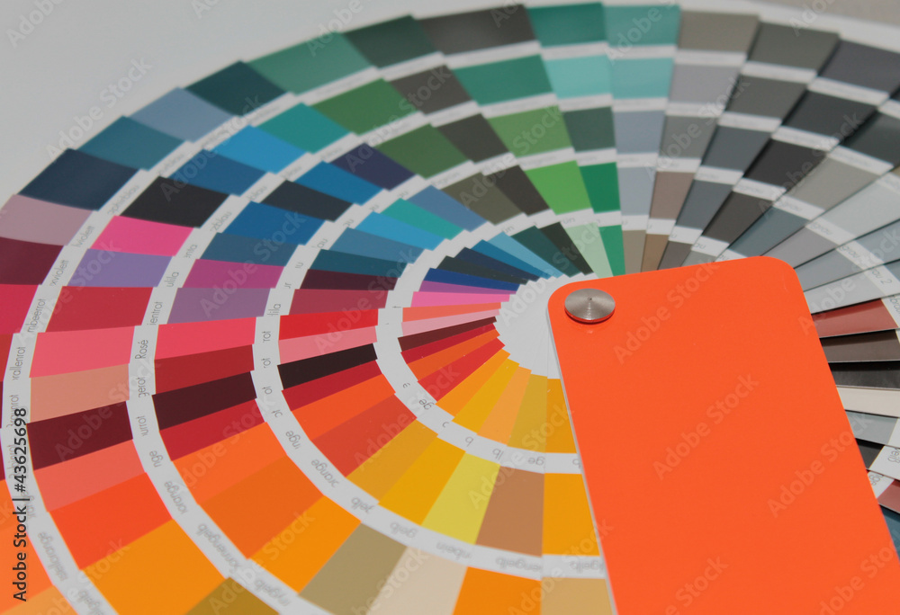 Paleta kolorów, RAL Stock Photo | Adobe Stock