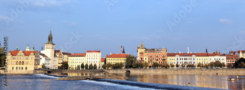 panoramic view of Prague