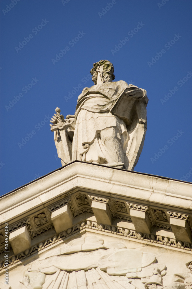 St Paul Statue, City of London