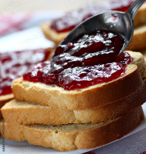 Bread and jam