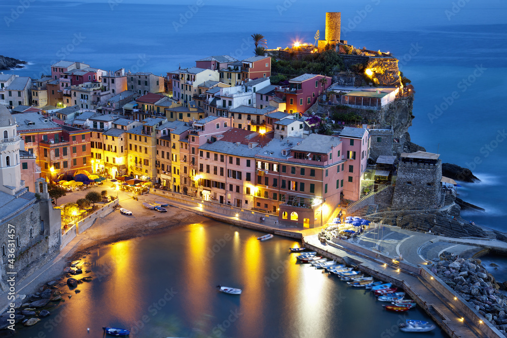 Naklejka premium Cinque Terre (Italy)