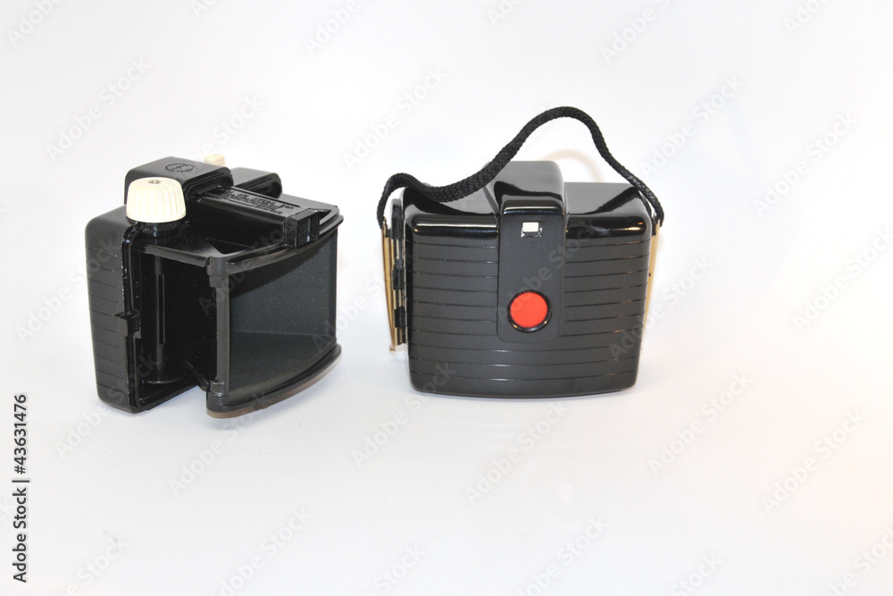 Naklejka premium vintage camera