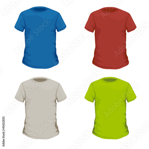 Colorful Vector T-shirt Design Template