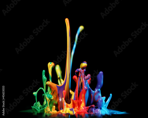Paint splash