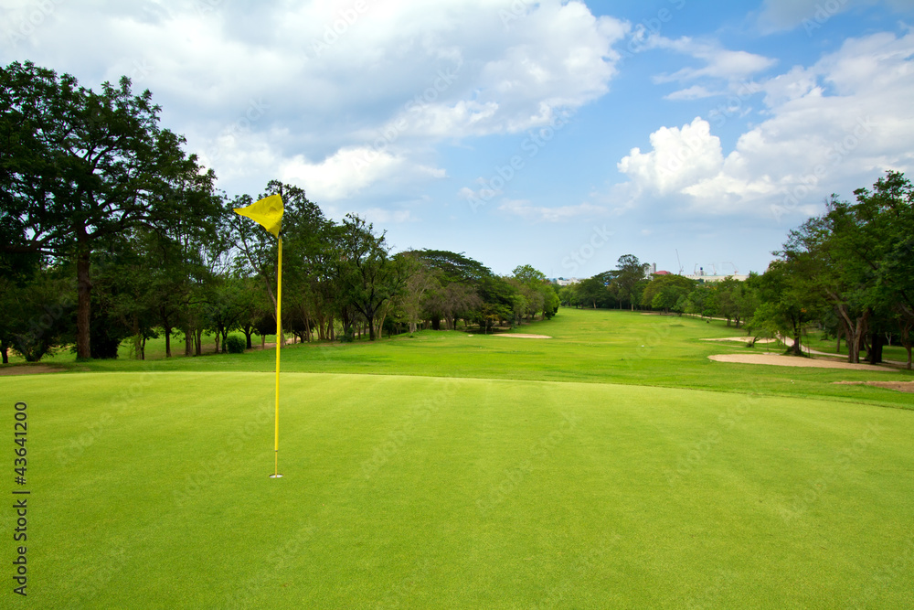 Obraz premium golf course