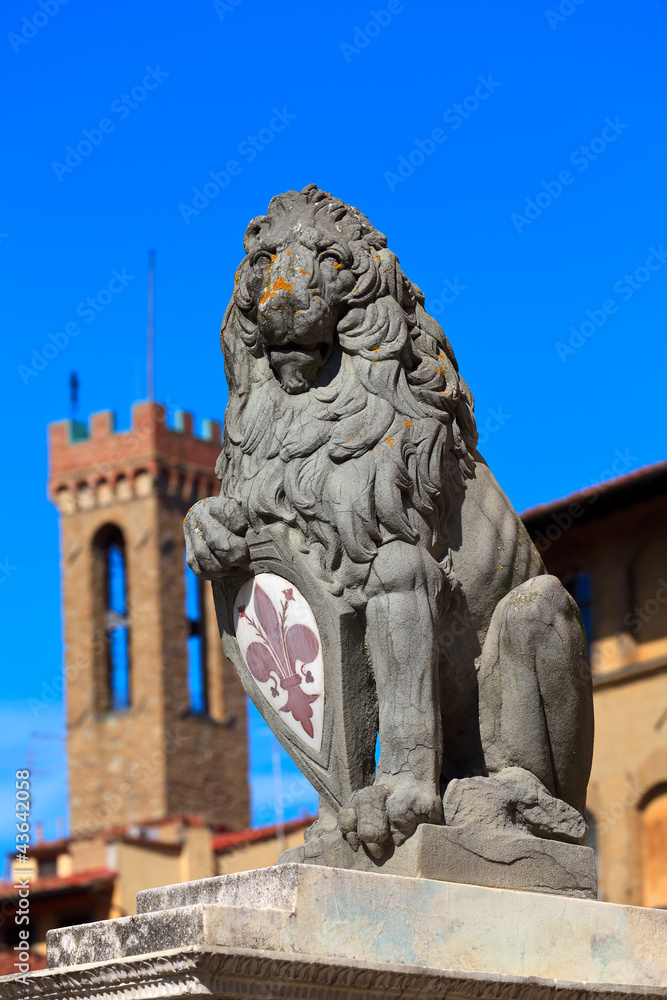 Heraldic lion