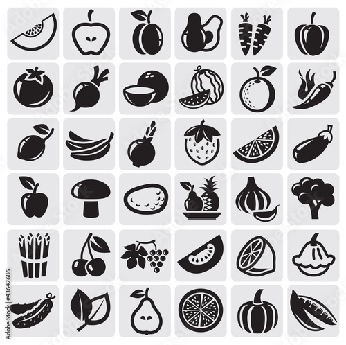 Fruit and Vegetables set
