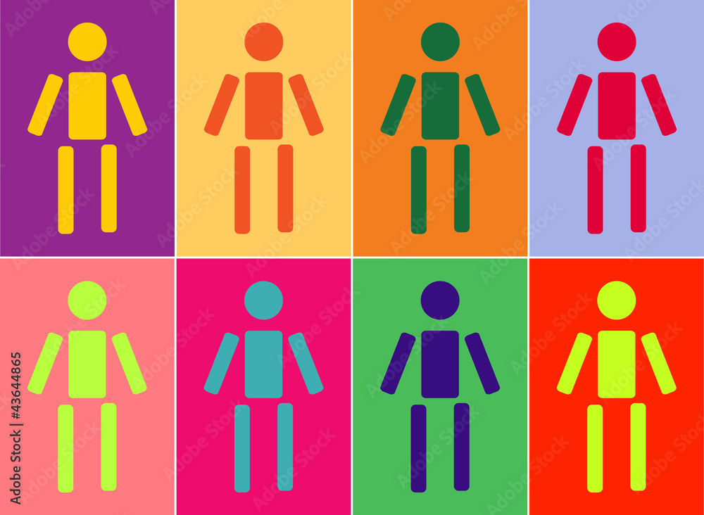 illustration of human diversity illustration of human diversity