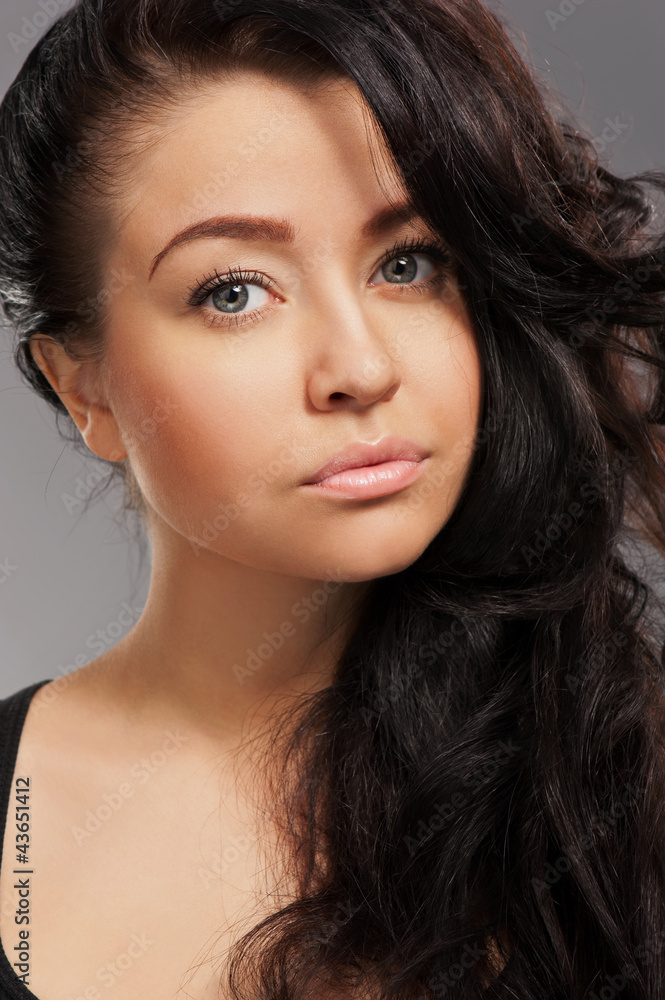 Portrait of young woman Portrait of young woman