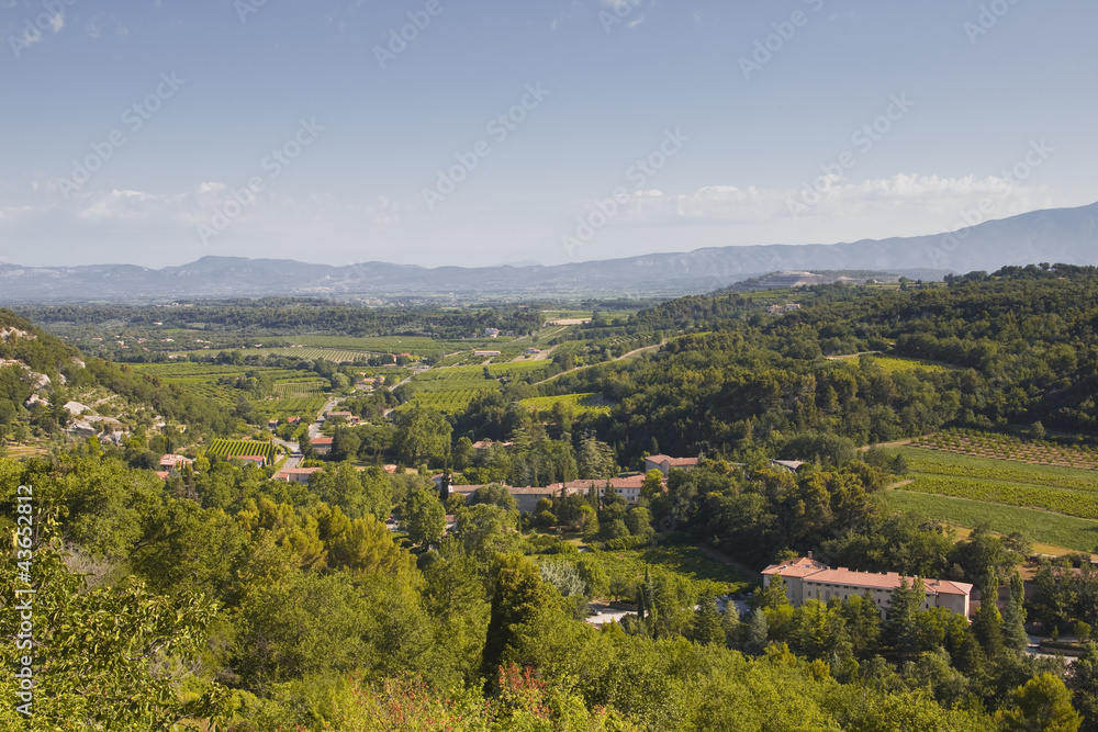 The provence countryside near to Venasque