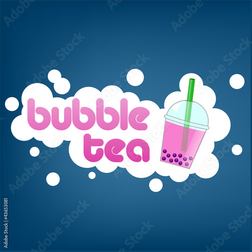 bubble tea logo