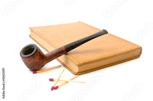 Pipe and a book