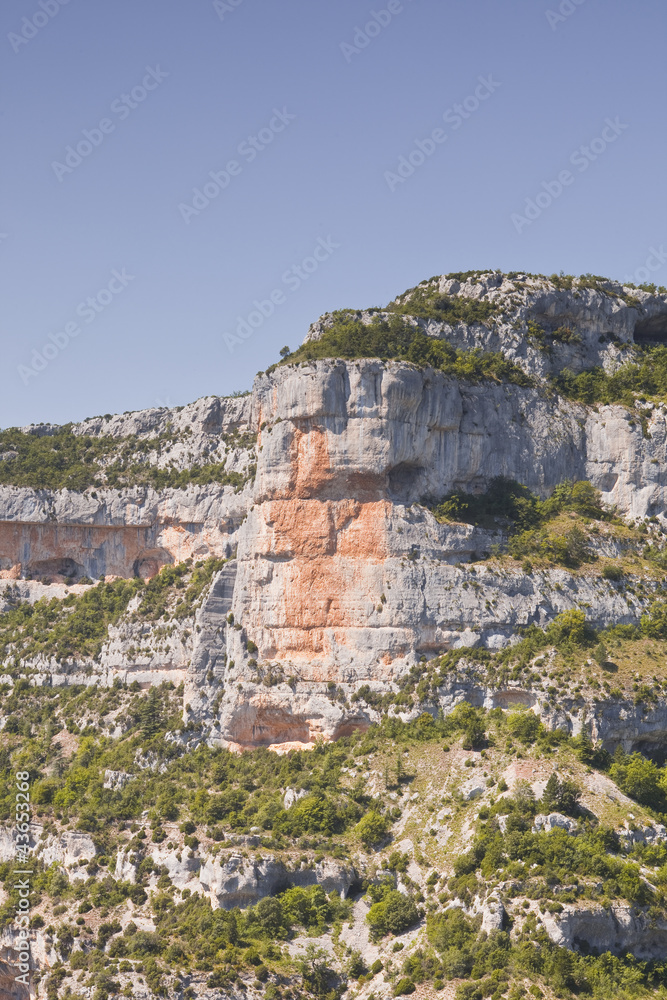 Gorges de la nesque in Provence