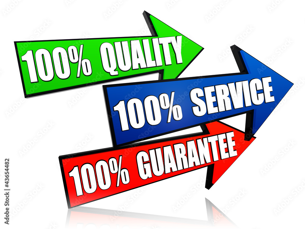 100 percents quality, service, guarantee 100 percents quality, service, guarantee