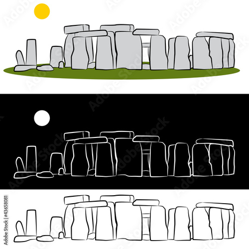 Stonehenge Drawing