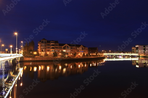 view of river Lagan in Belfast