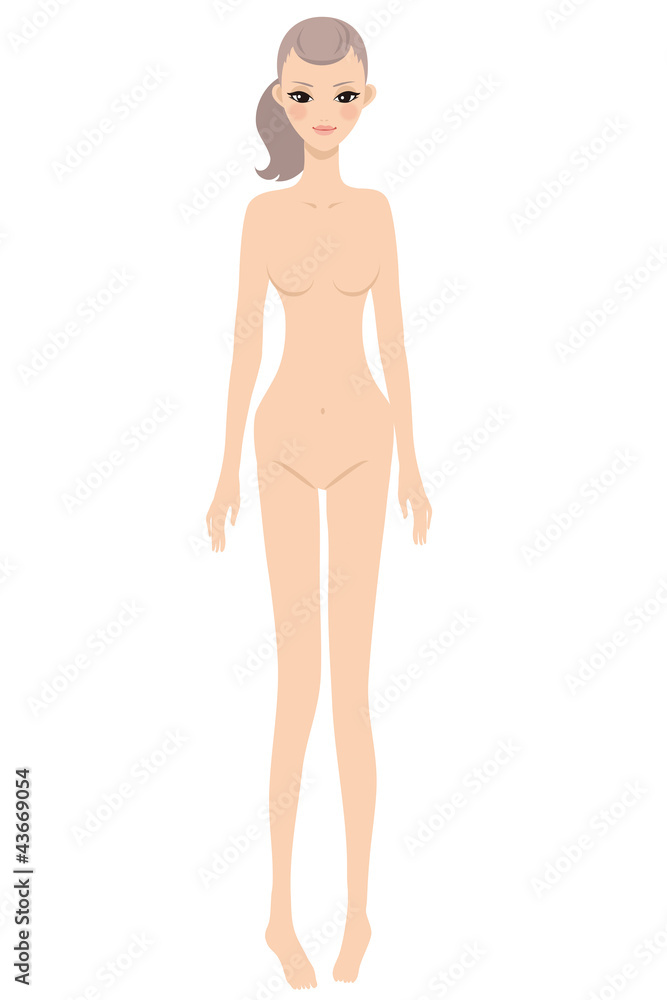ヌードの女性 ヌードの女性