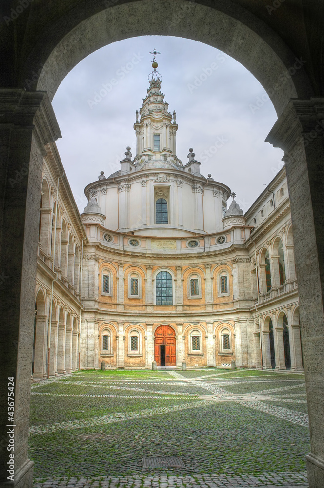 Catholic church. Rome, Italy.
