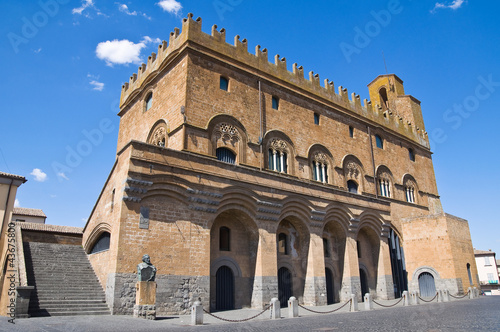 People's palace. Orvieto. Umbria. Italy.