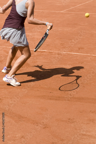 girl tennis player © Arkadiusz Komski