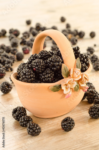 More selvatiche, blackberries