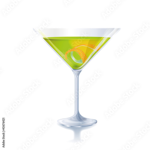 Cocktail mit Zitrone