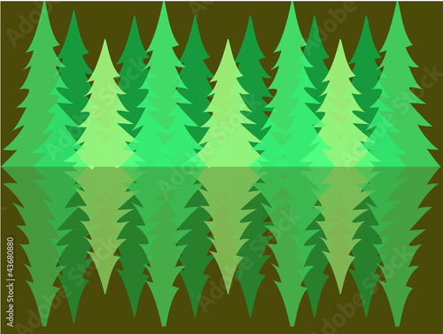 pine silhouette