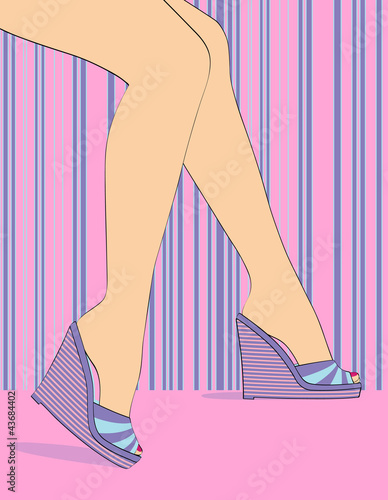 female feet