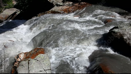 water stream in the Alps