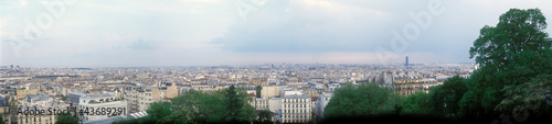 Panoramic view of Paris.