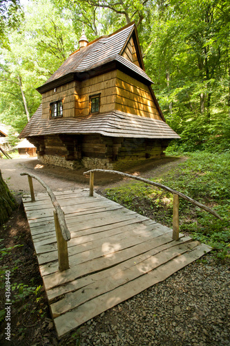 Traditional wooden house © andreshka