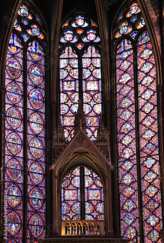 The Sainte-Chapelle, Paris, France