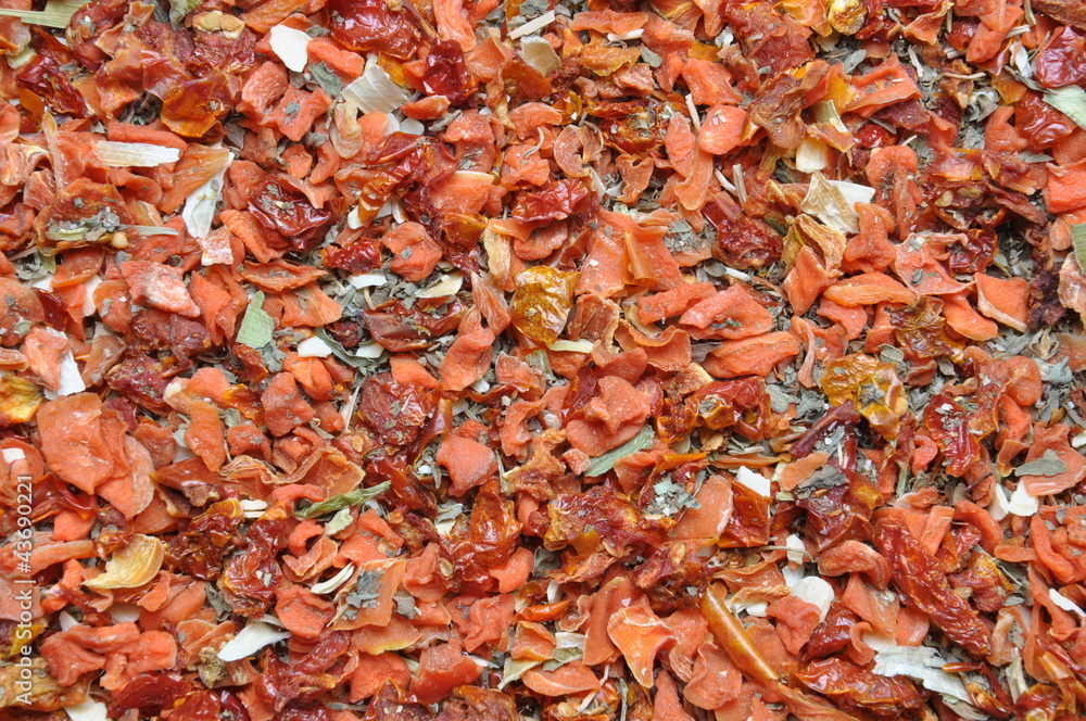Italian spice mixture, spicy aromatic background
