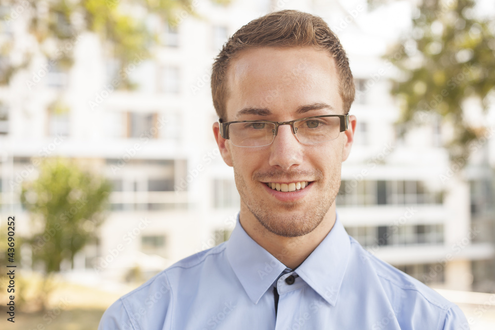 Smiling Businessman Portrait Smiling Businessman Portrait