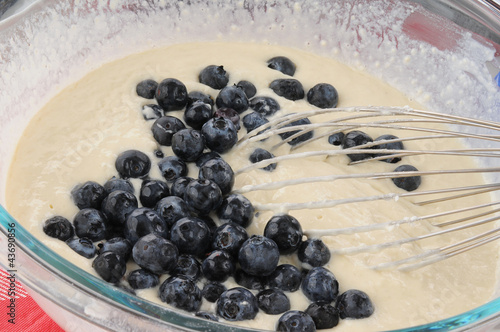 Εκτύπωση καμβά Blueberry pancake batter