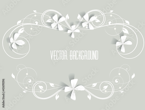 white flowers