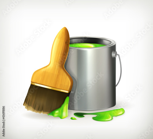 Brush and Paint