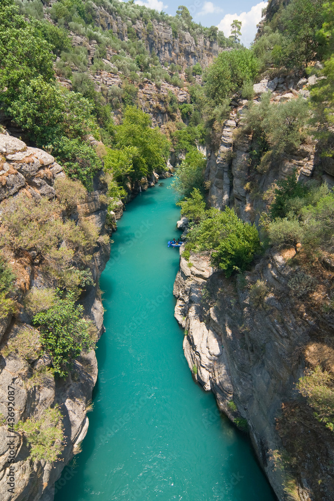 Rafting in the Green Canyon, Alanya, Turkey