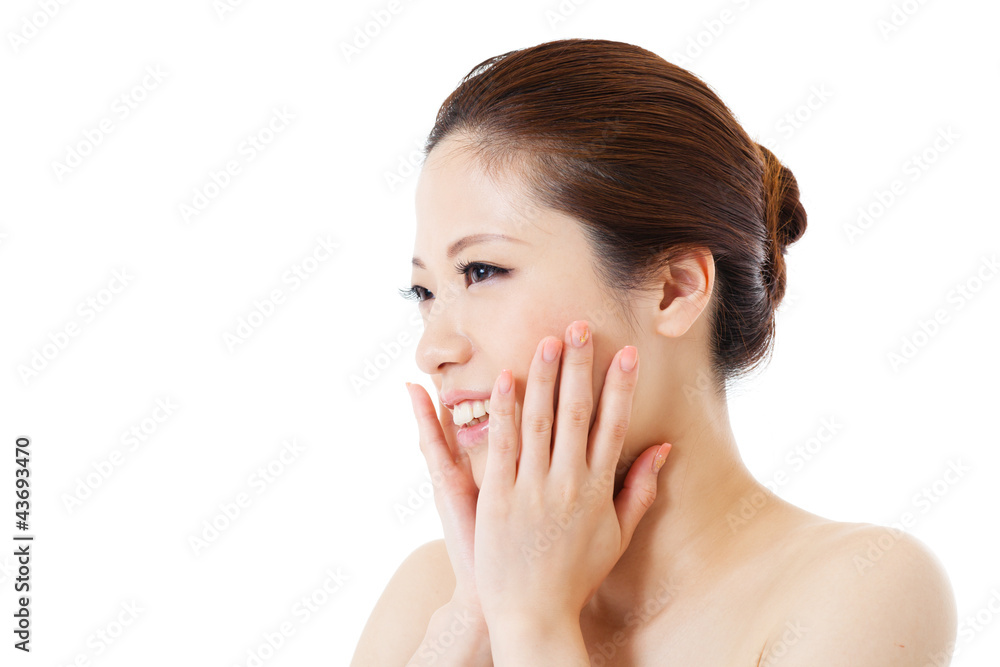 Beautiful young woman. Portrait of asian. Beautiful young woman. Portrait of asian.