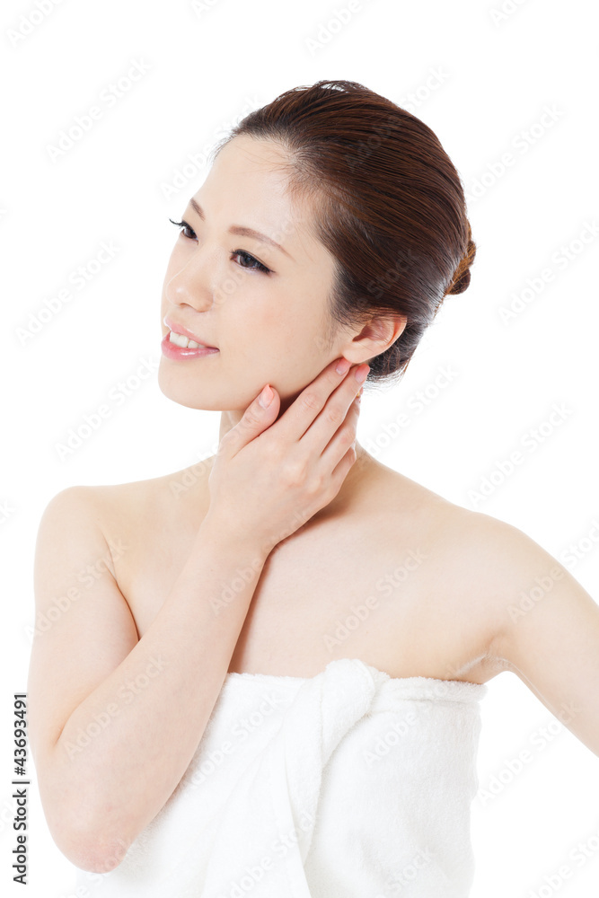 Beautiful young woman. Portrait of asian. Beautiful young woman. Portrait of asian.