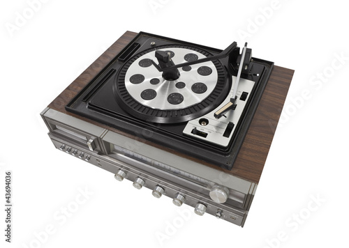 Retro Stereo Turn Table Iso...
